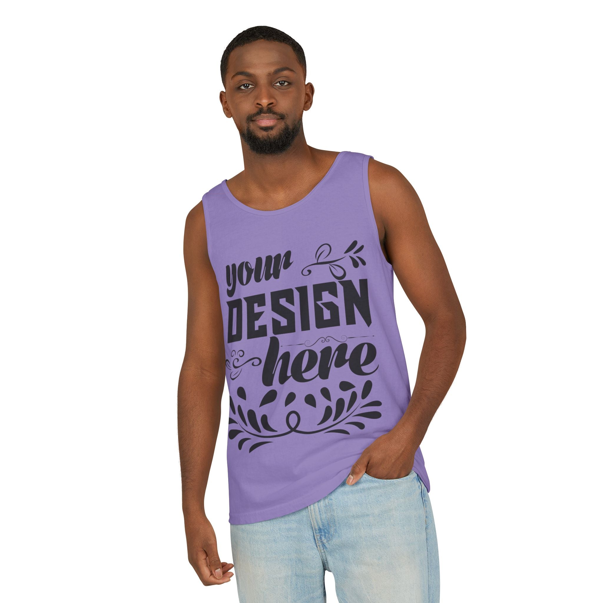 Customizable  Comfort Colors 9360  Unisex Garment Dyed Tank Top