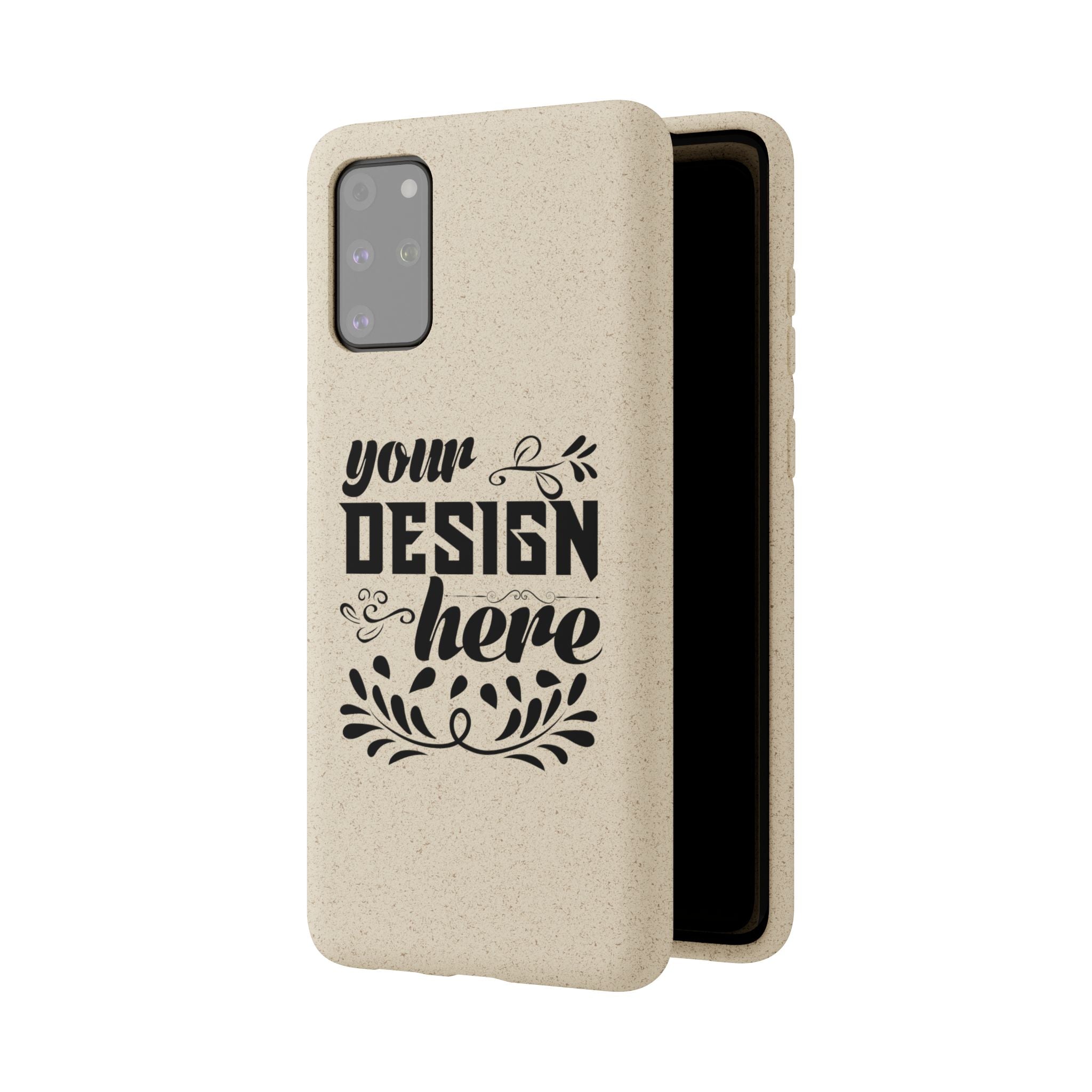 Customizable Biodegradable Phone Case Matte Finish Wireless Charging