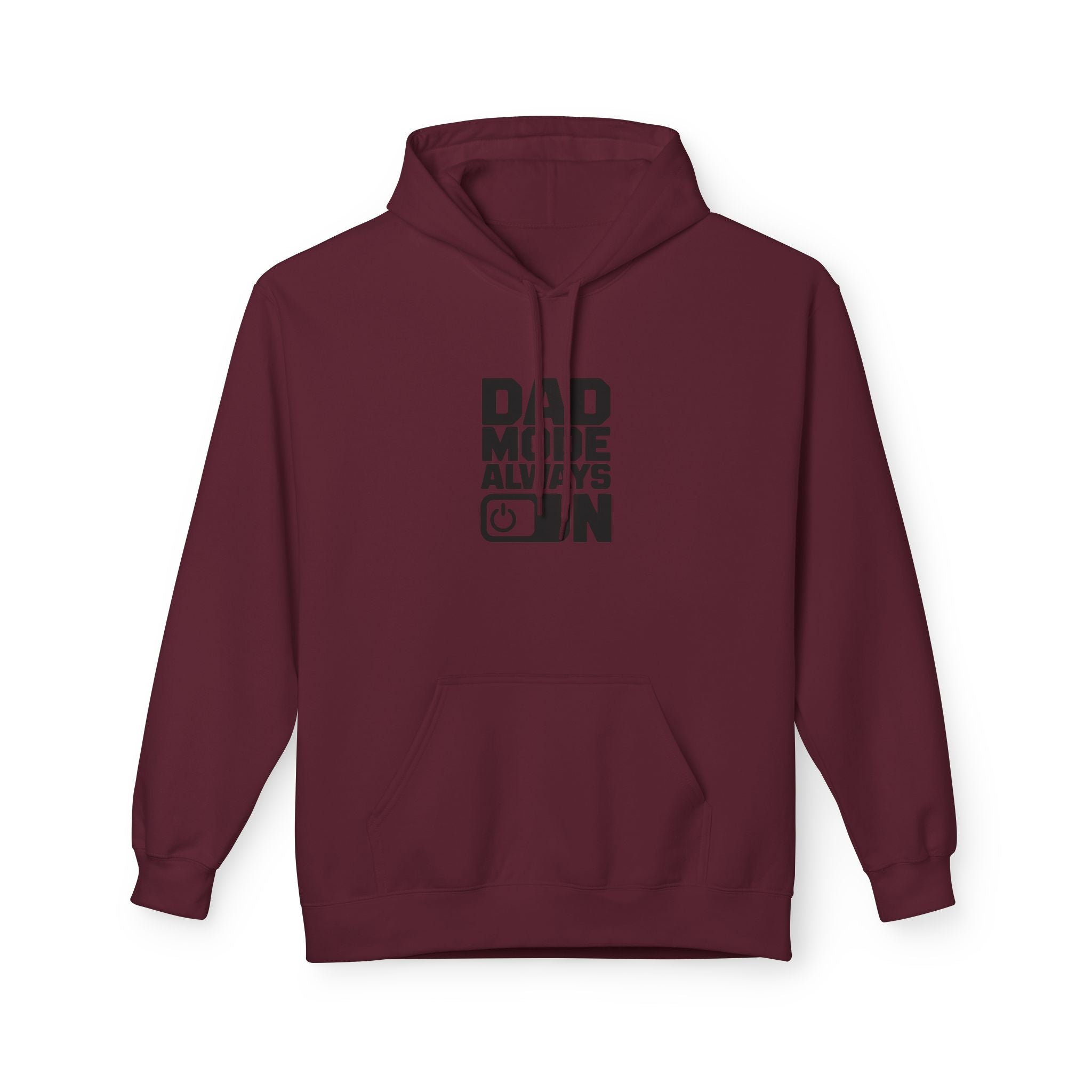 Gildan SF500 Fleece Hoodie | Dad Mode Always On Graphic Print