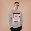 Customizable Unisex Hanes P160 EcoSmart Crewneck Sweatshirt Custom Print