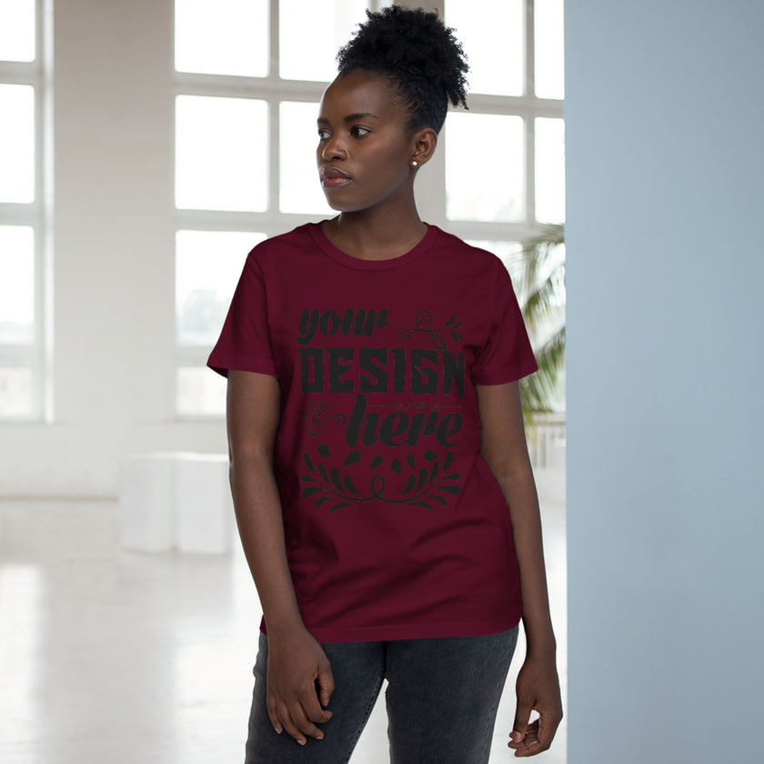 Customizable AS Colour 4001 Womens Maple Cotton T-Shirt