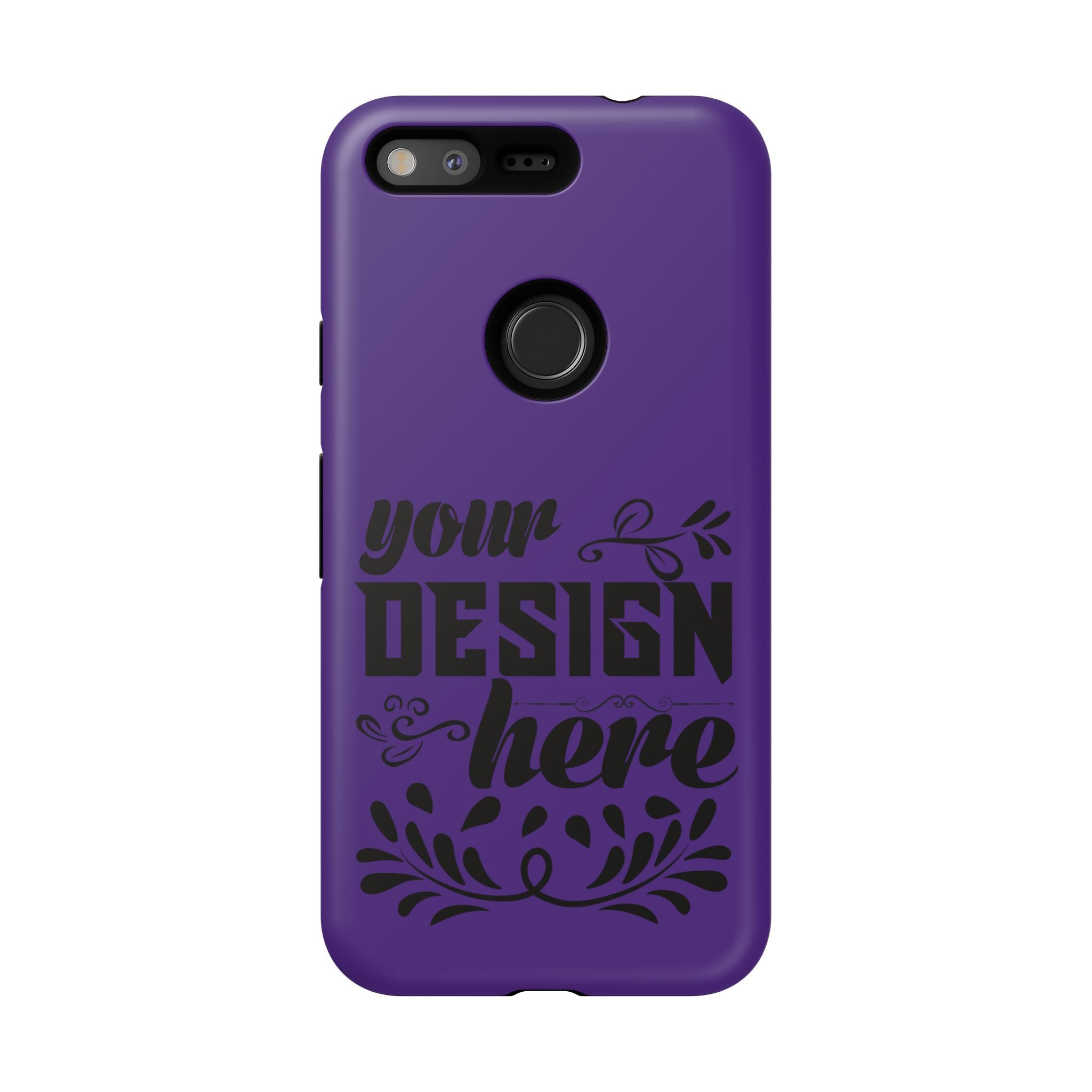 Customizable Tough Dual Layer Phone Case Polycarbonate TPU Liner Protective