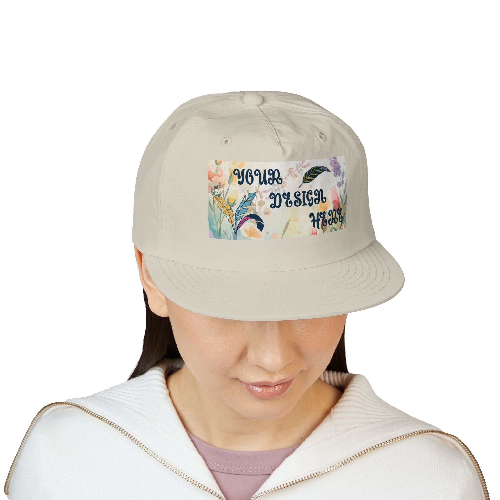 Customizable AS Colour 1114 Mid Profile Recycled Nylon Surf Cap