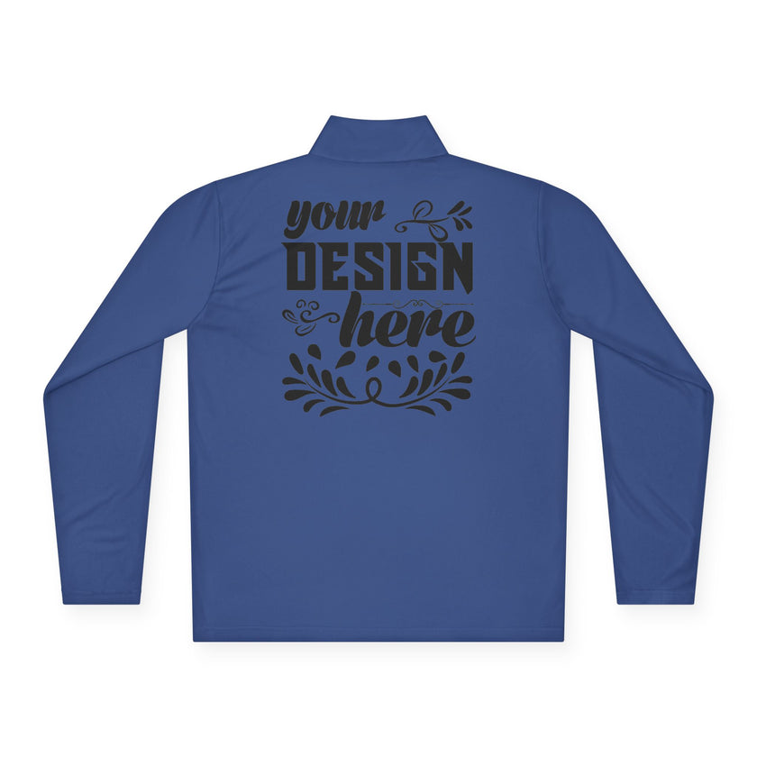 Customizable Sport Tek ST357 Unisex Lightweight Polyester Quarter Zip Pullover