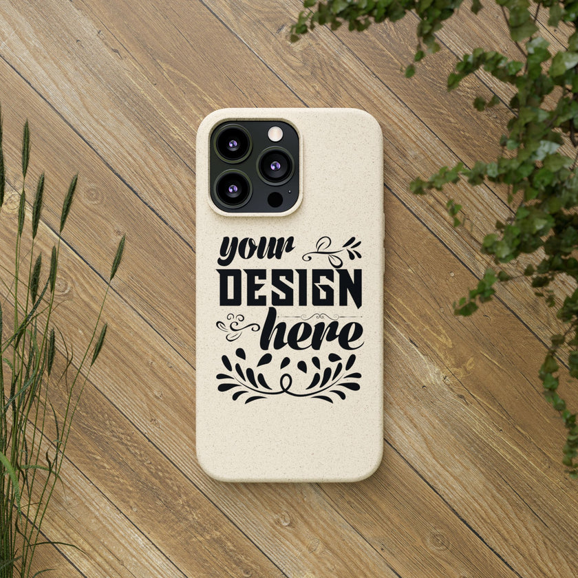 Customizable Biodegradable Phone Case Matte Finish Wireless Charging