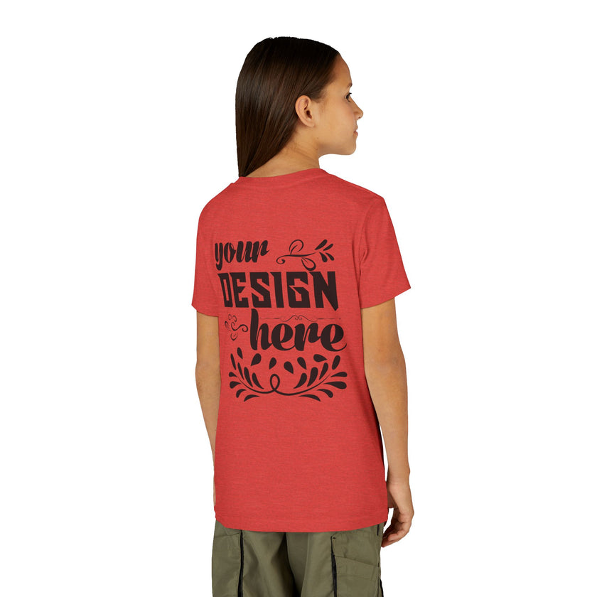 Customizable Bella+Canvas 3001Y Youth Short Sleeve T-Shirt Premium Fit