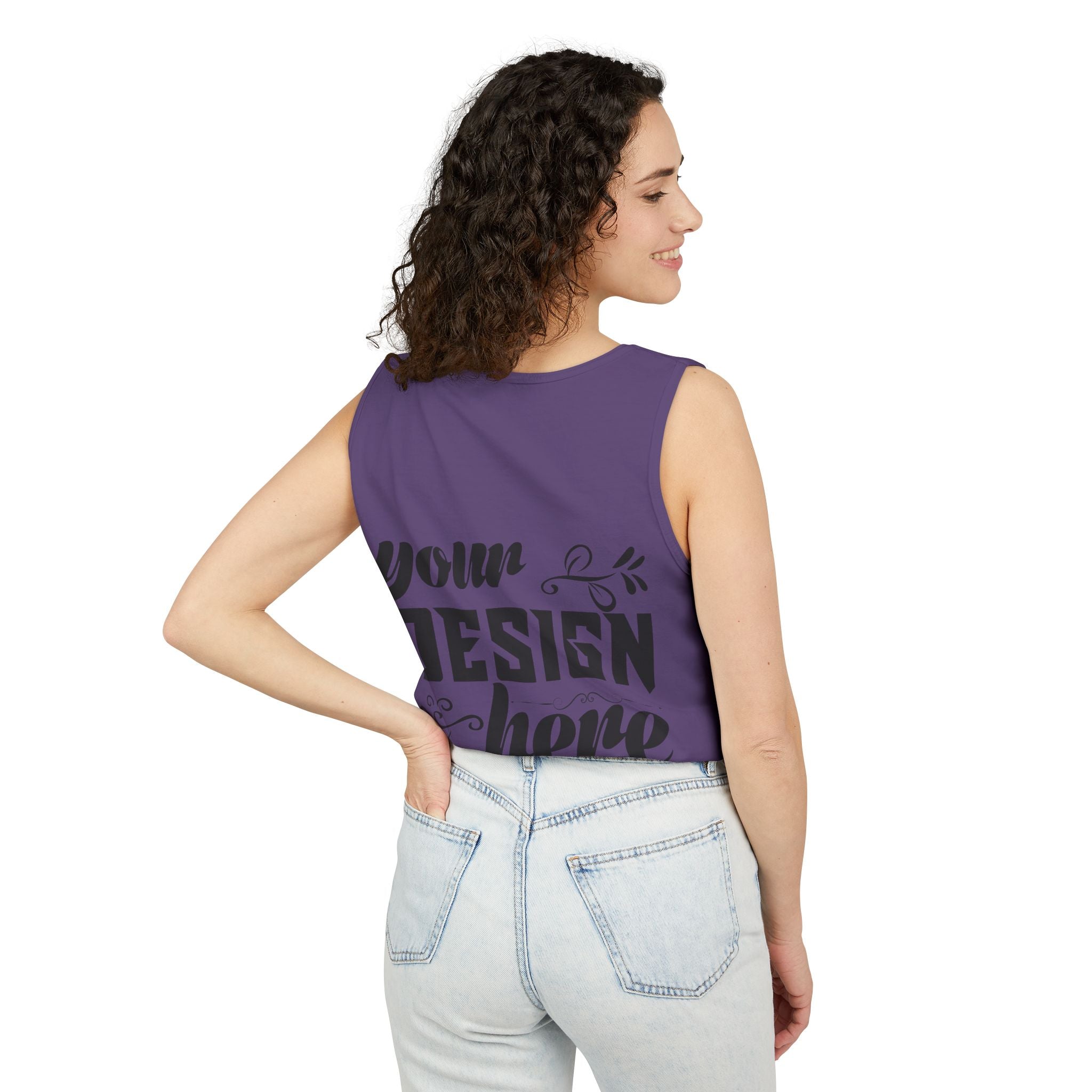 Customizable  Comfort Colors 9360  Unisex Garment Dyed Tank Top