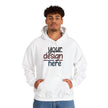 Customizable Gildan 18500 Unisex Heavy Blend Hooded Sweatshirt