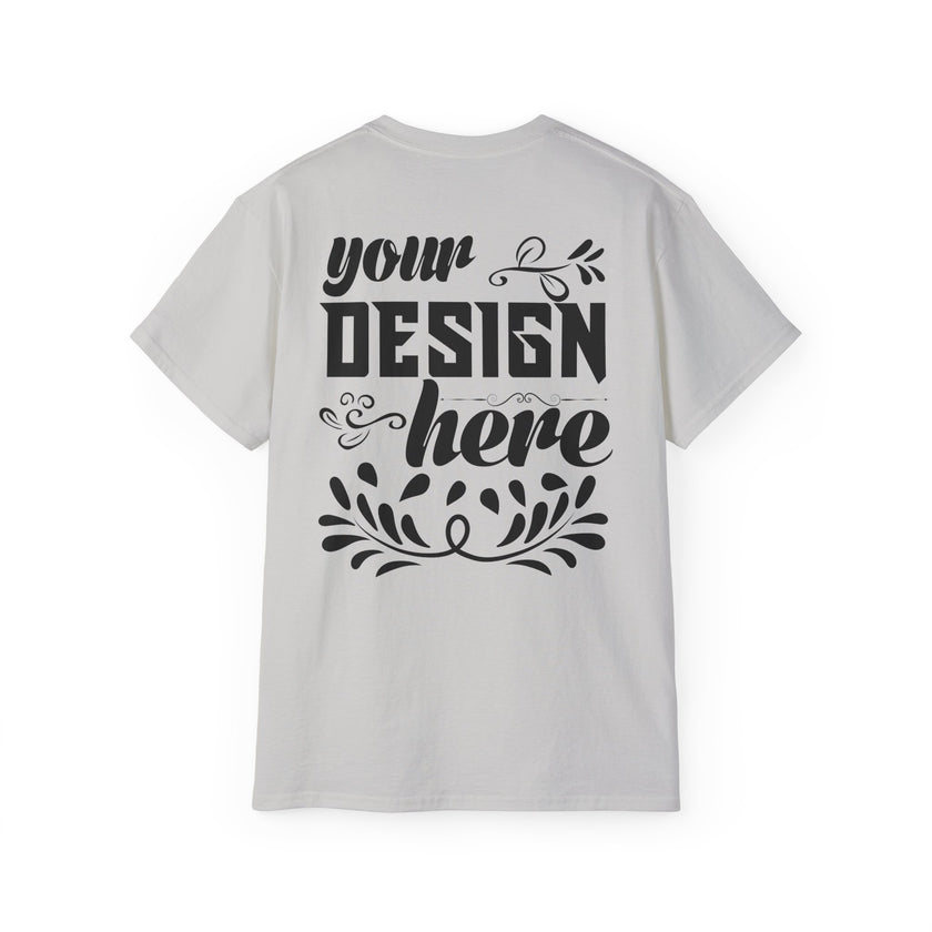 Customizable Gildan 2000 Unisex Ultra Cotton Crew Neck T-Shirt