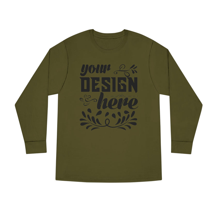 Customizable Lane Seven LS15009 Unisex Long Sleeve Crewneck Tee