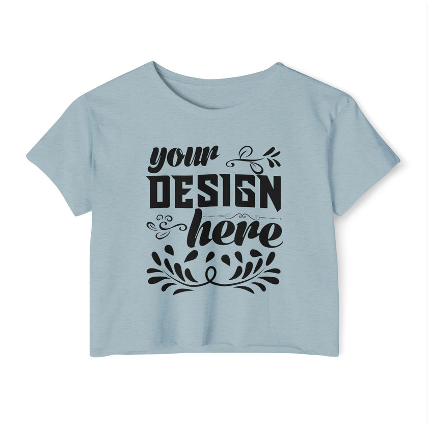 Customizable Next Level 5080 Womens Festival Crop Top