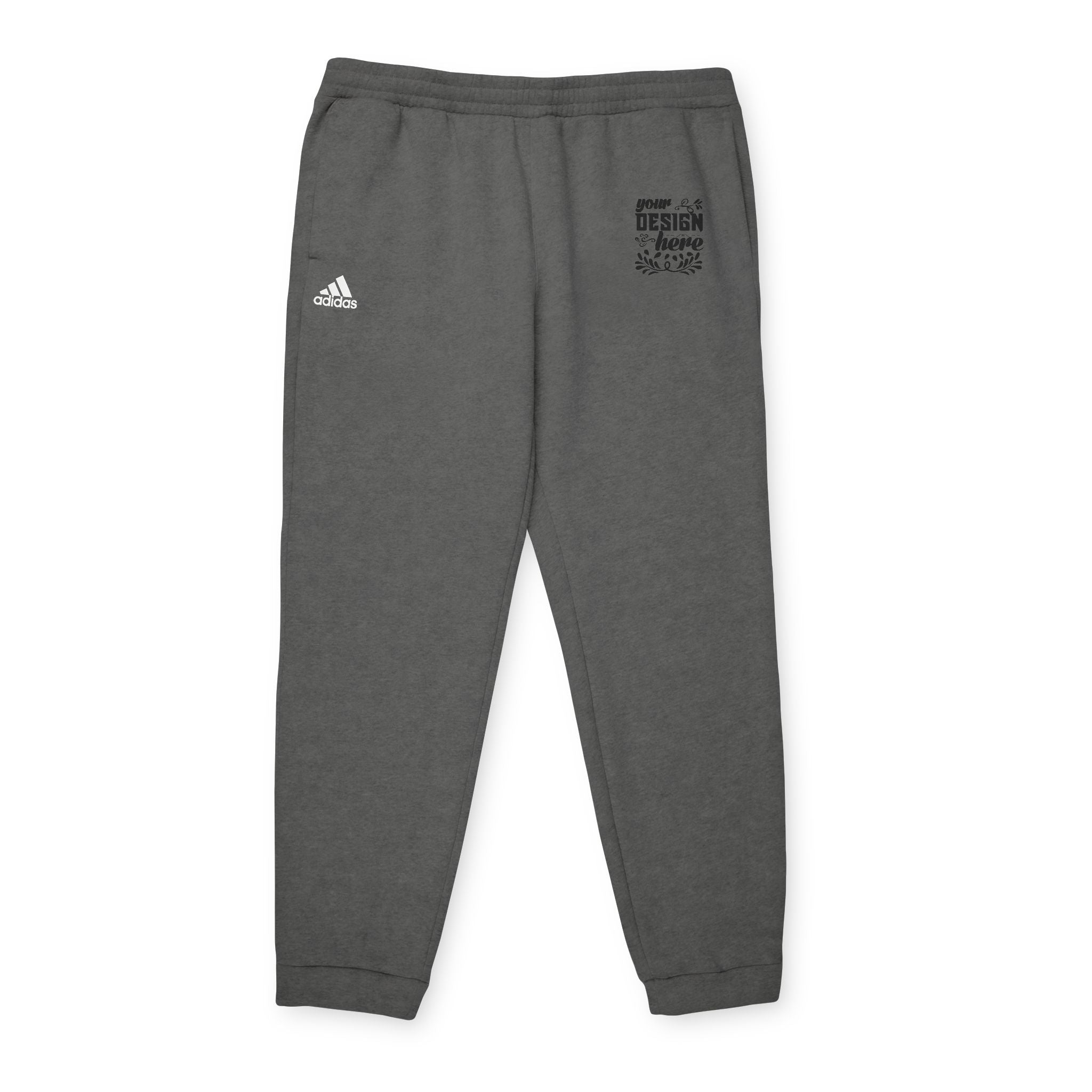Customizable adidas A436 Unisex Fleece Joggers DTF Regular Fit