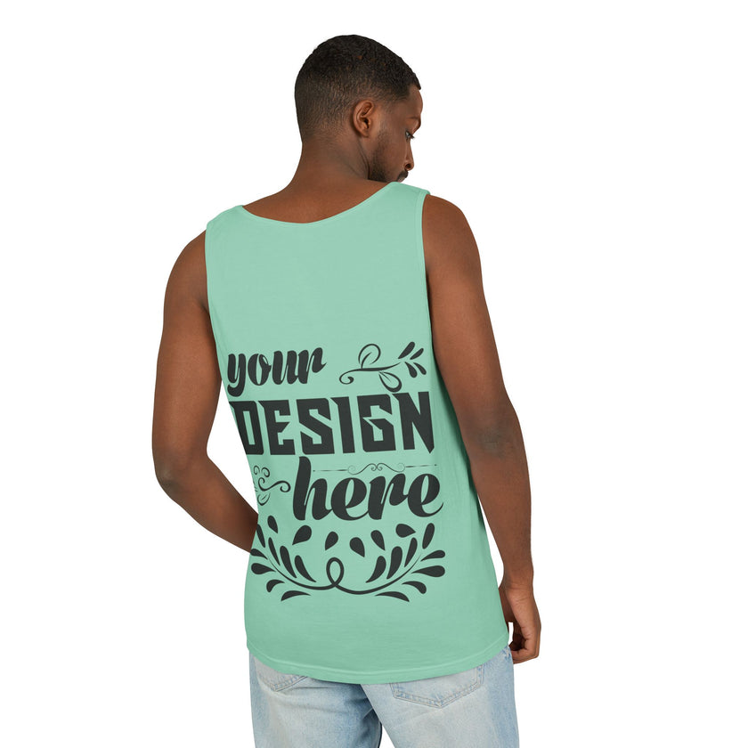 Customizable  Comfort Colors 9360  Unisex Garment Dyed Tank Top