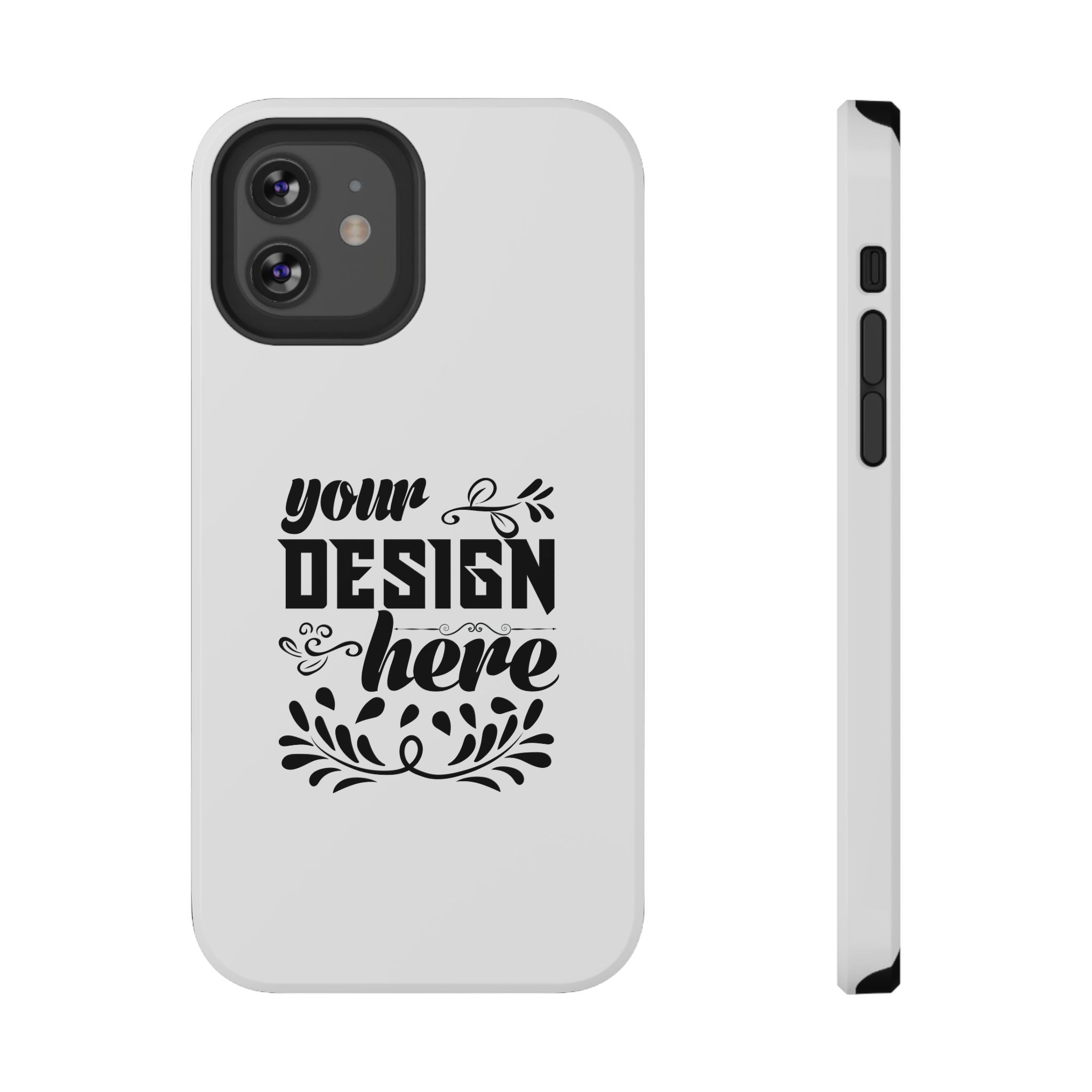 Customizable Impact Resistant Phone Case Dual Layer With Matte Or Glossy