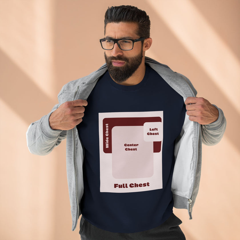 Customizable Lane Seven LS14004  Unisex Crewneck Sweatshirt DTG Design