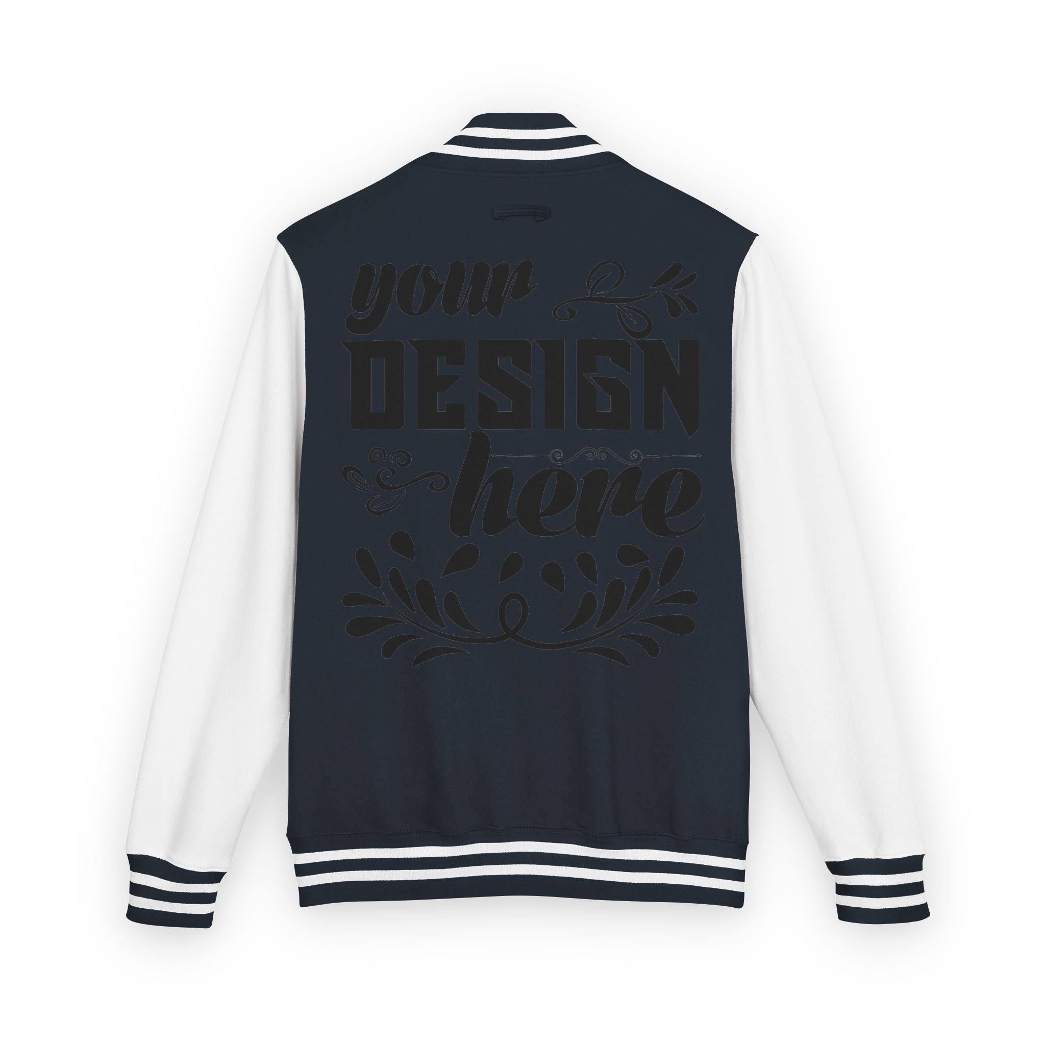 Customizable AWDis JH043 Unisex Heavyweight Letterman Jacket