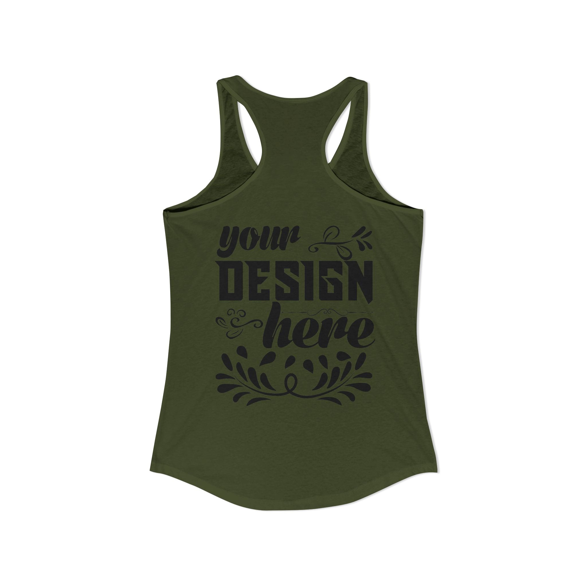 Customizable Next Level 1533 Womens Ideal Racerback Tank