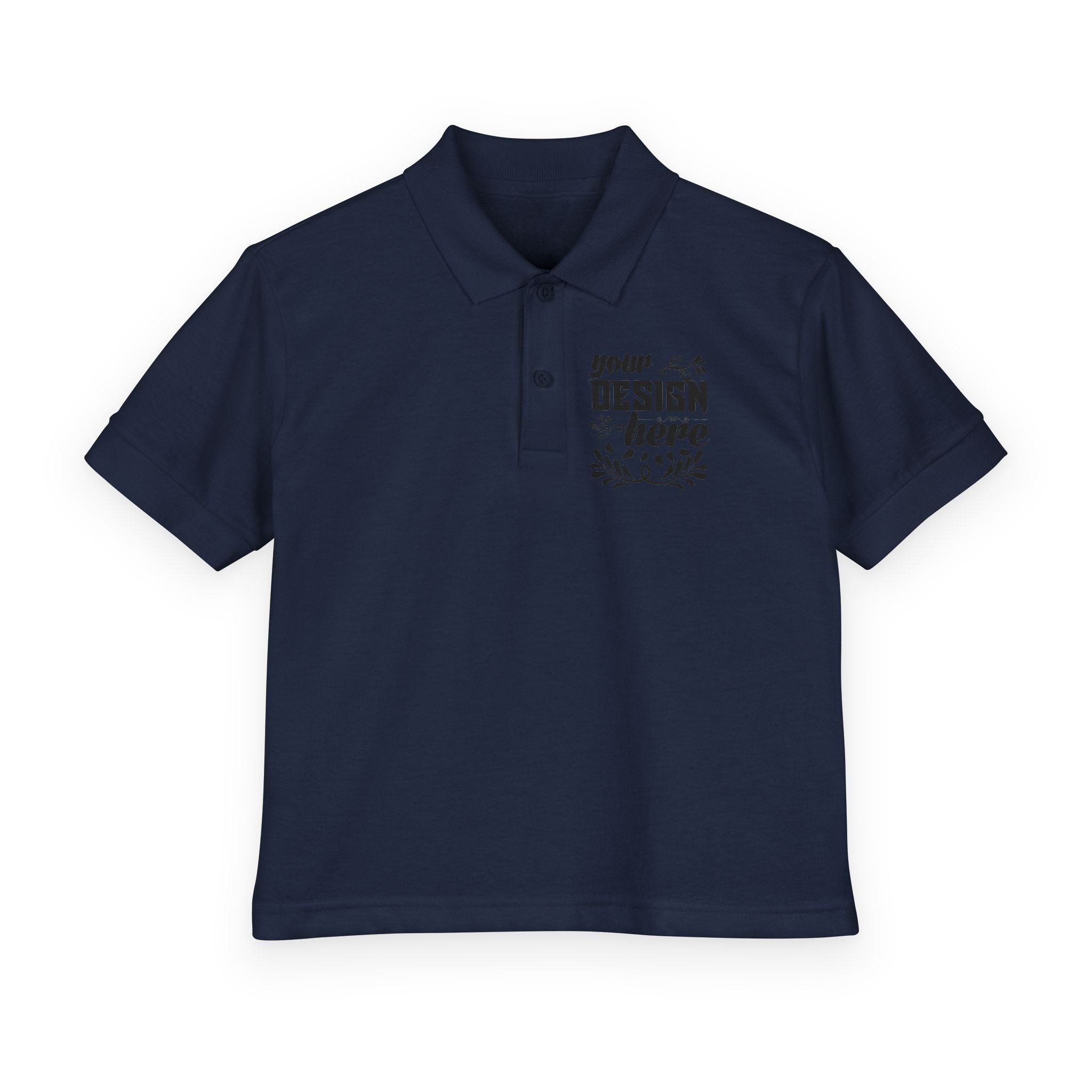 Customizable Gildan 8800B Youth DryBlend Jersey Polo Shirt