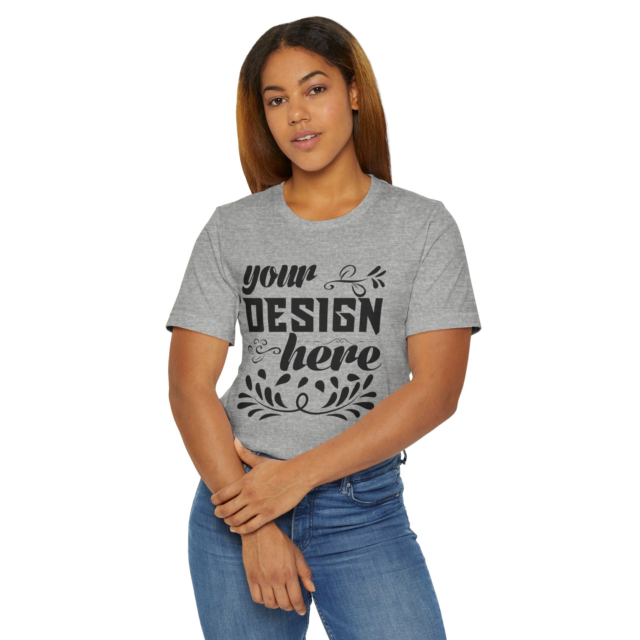Customizable Prime Essentials Unisex Jersey T-Shirt Lightweight