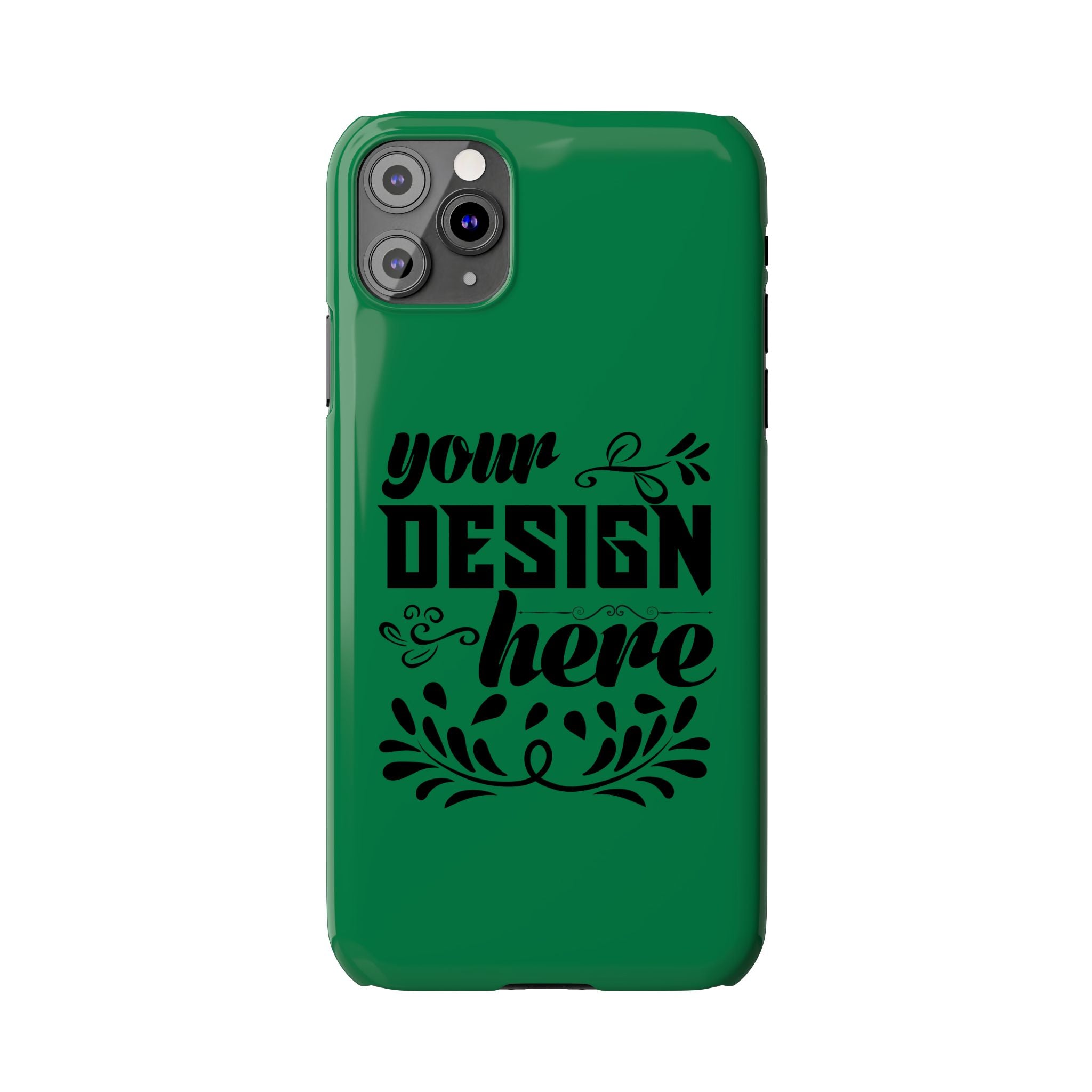 Customizable Slim Phone Case Super Slim Glossy Lexan Polycarbonate Plastic