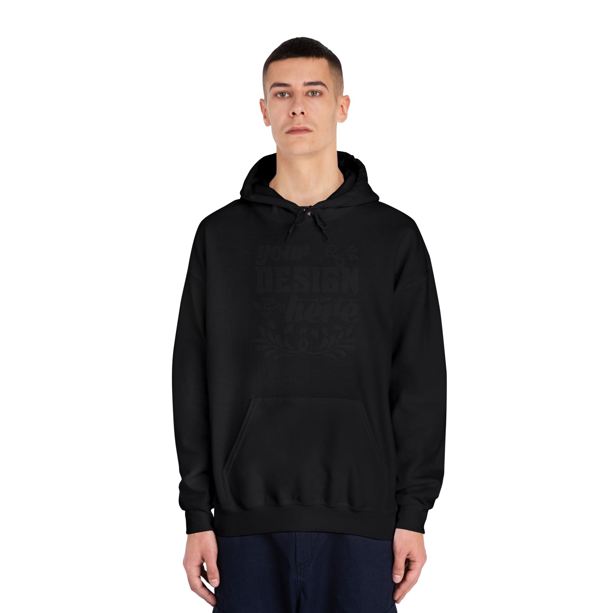 Customizable Gildan 12500 Unisex DryBlend Hooded Sweatshirt