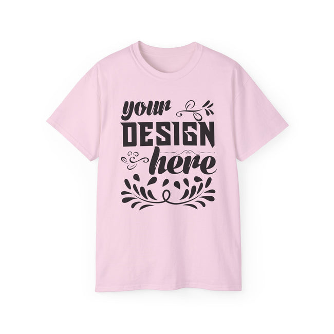 Customizable Gildan 2000 Unisex Ultra Cotton Crew Neck T-Shirt