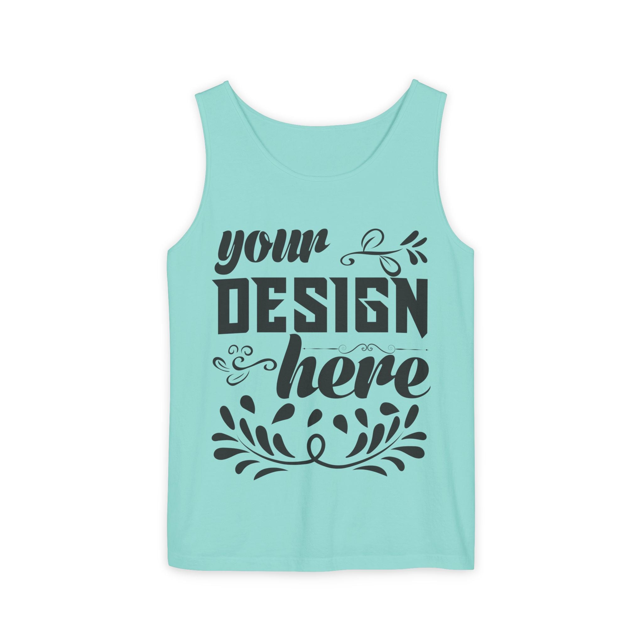 Customizable  Comfort Colors 9360  Unisex Garment Dyed Tank Top