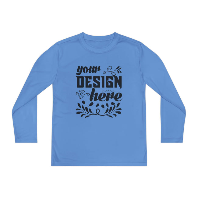 Customizable Sport Tek YST350LS Youth Long Sleeve Competitor Tee