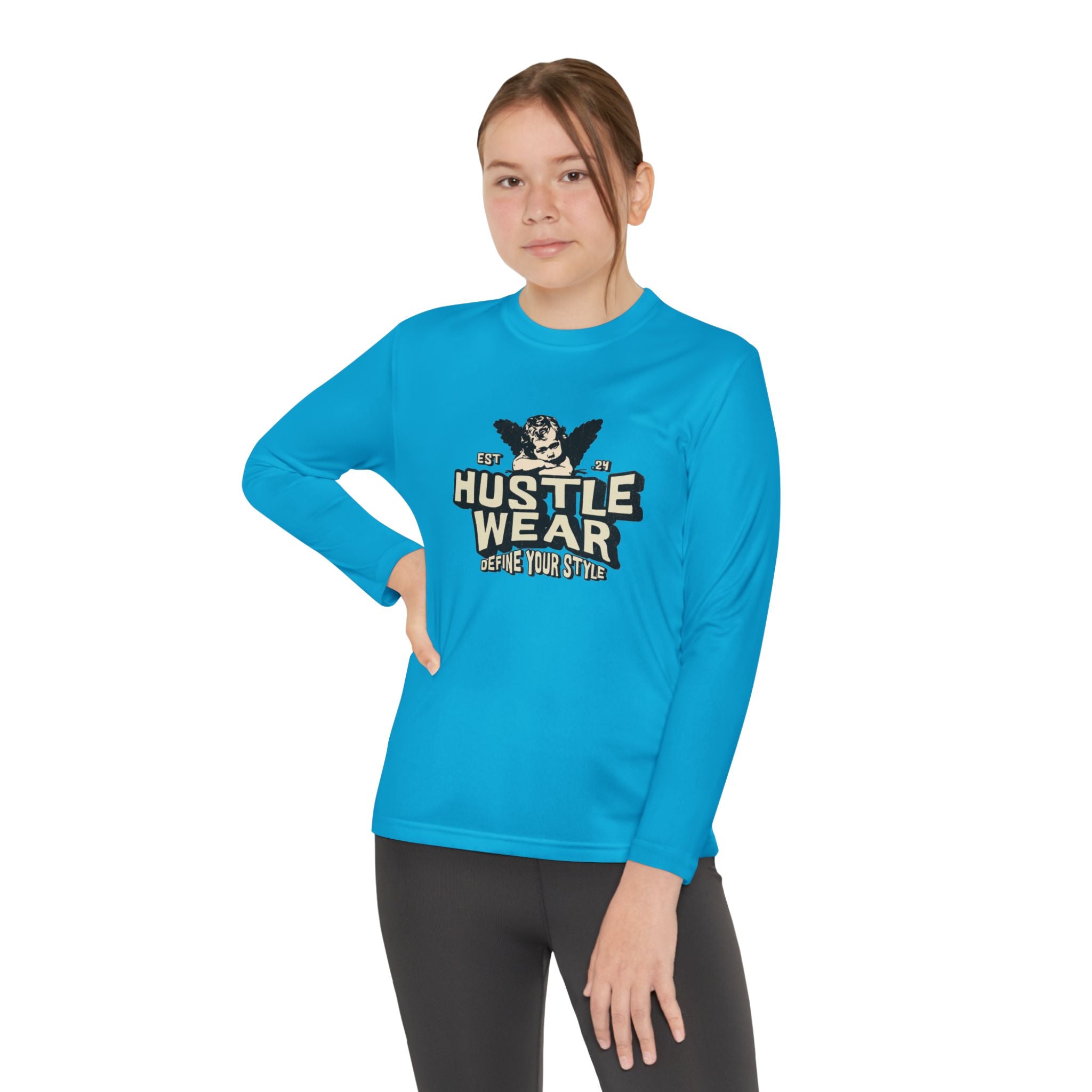 Sport-Tek YST350LS Unisex Youth Long Sleeve Tee | 