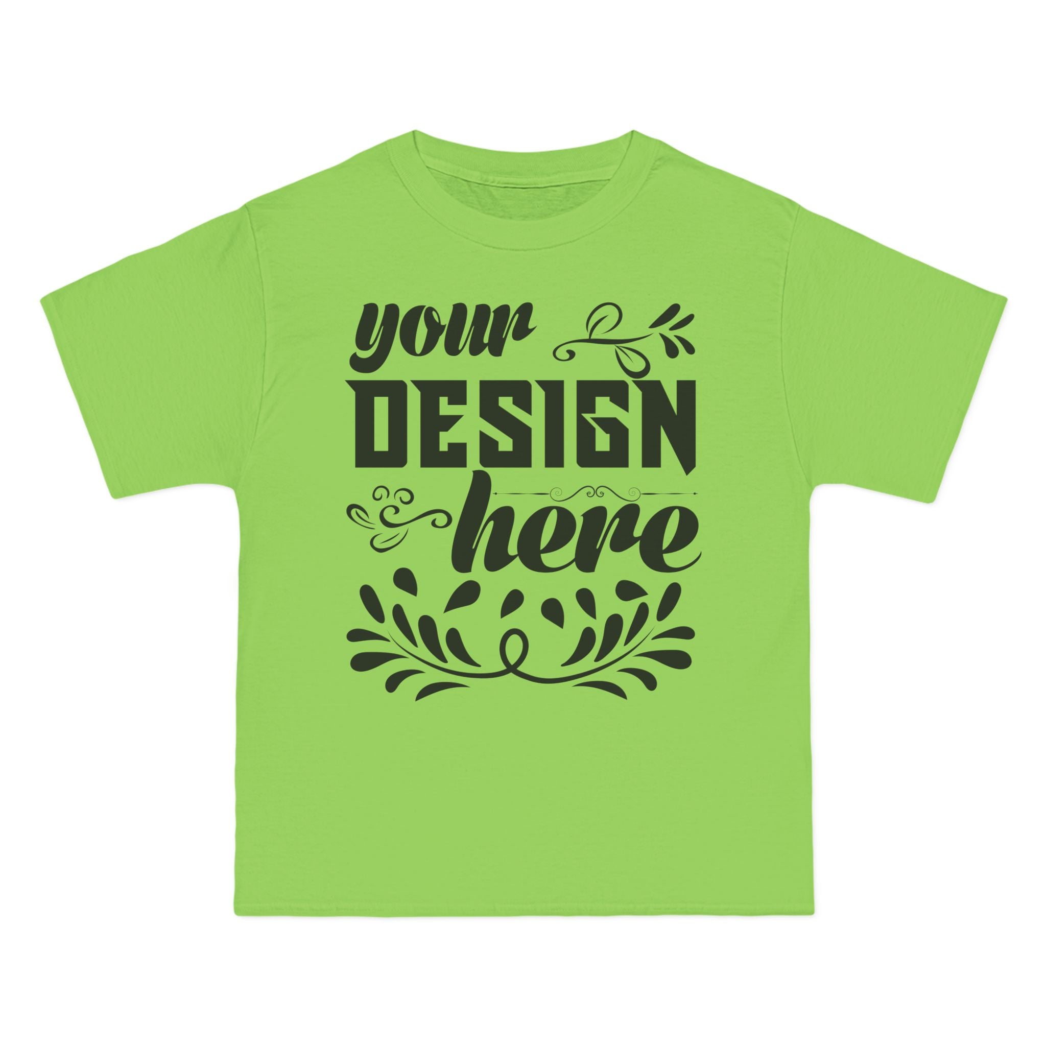 Customizable Hanes 5180 Beefy T Short Sleeve Cotton T-Shirt