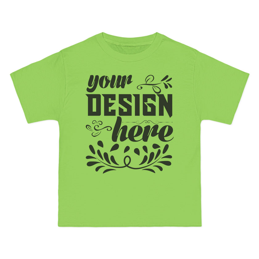 Customizable Hanes 5180 Beefy T Short Sleeve Cotton T-Shirt