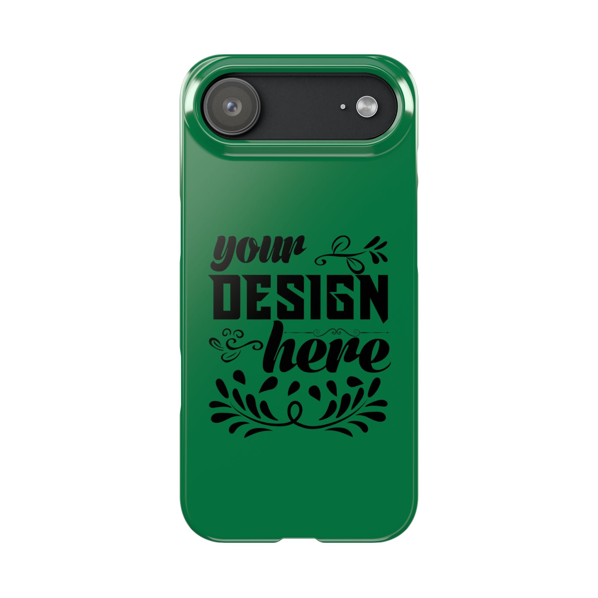 Customizable Slim Phone Case Super Slim Glossy Lexan Polycarbonate Plastic