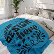 Customizable Arctic Fleece Blanket 315gsm One Sided Print 3 Sizes