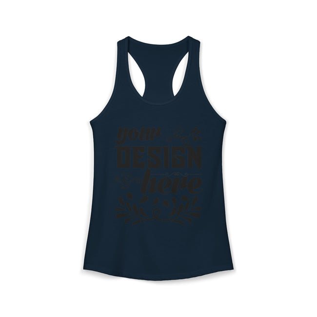 Customizable Next Level 1533 Womens Ideal Racerback Tank