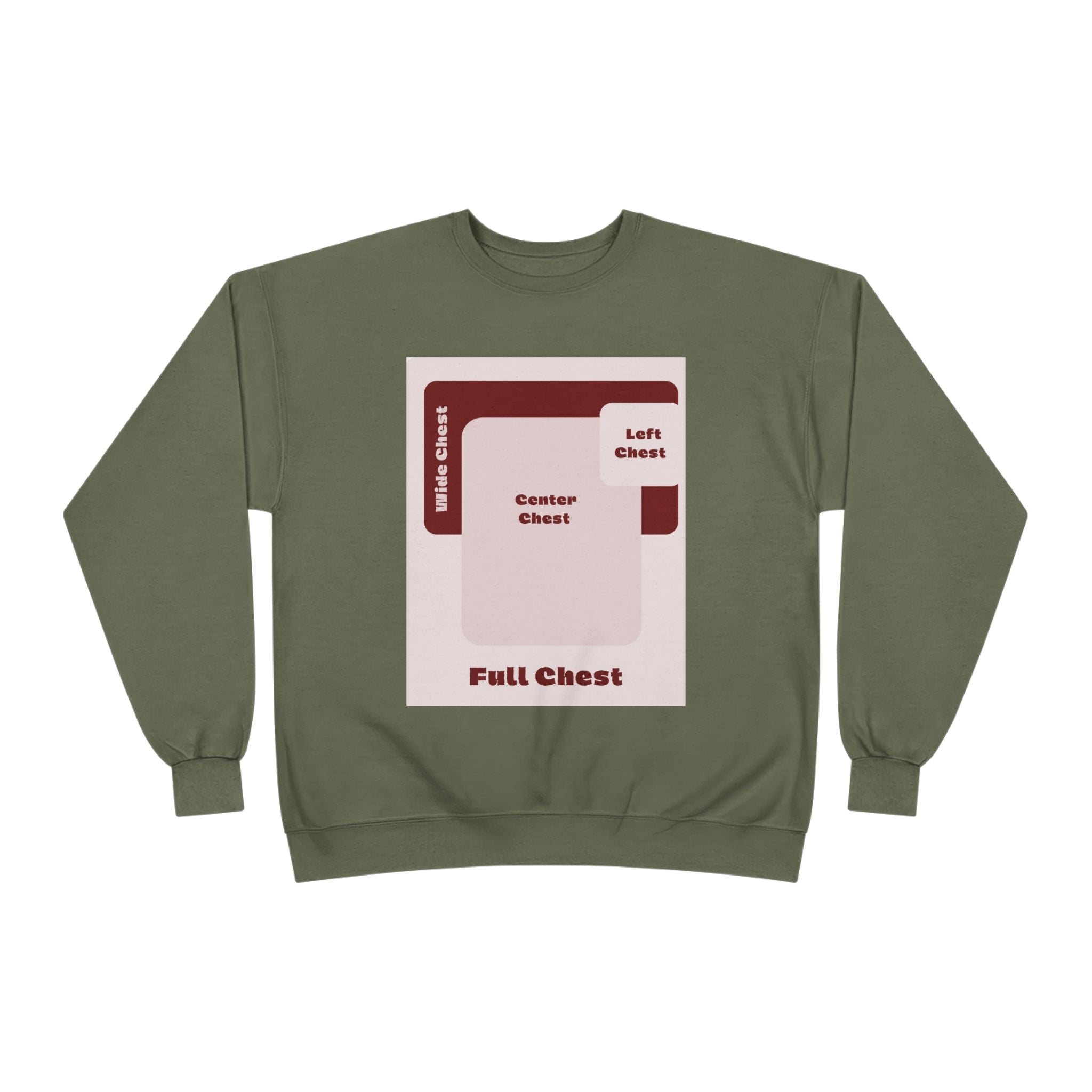 Customizable Unisex Hanes P160 EcoSmart  Crewneck Sweatshirt