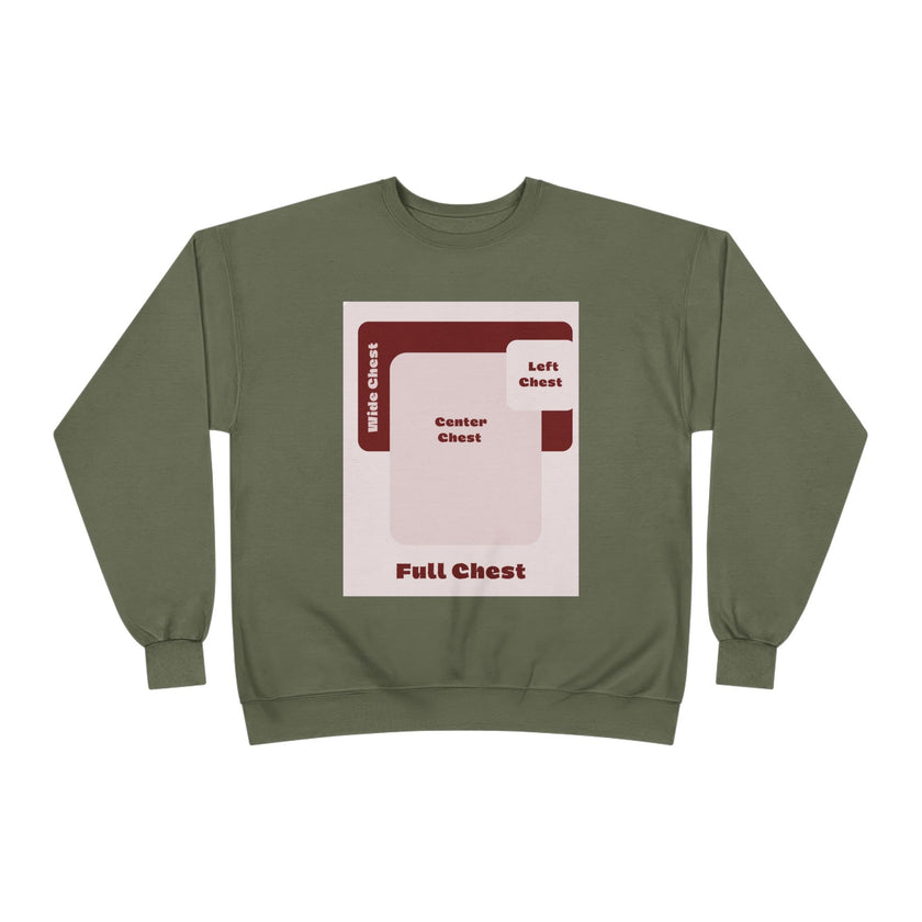 Customizable Unisex Hanes P160 EcoSmart  Crewneck Sweatshirt
