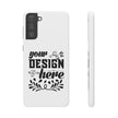 Customizable Snap Phone Case Slim Lightweight Polycarbonate Gloss Or Matte