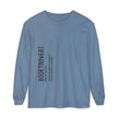 Comfort Colors 6014 Unisex  Long Sleeve T-Shirt | Booktrovert Graphic Print