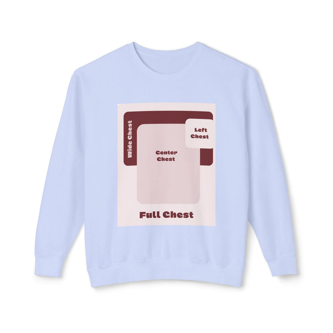 Customizable Comfort Colors 1466 Unisex Lightweight Crewneck DTG Design