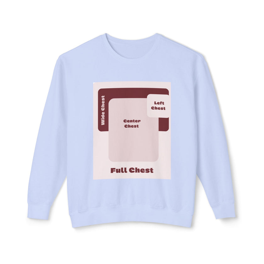 Customizable Comfort Colors 1466 Unisex Lightweight Crewneck DTG Design