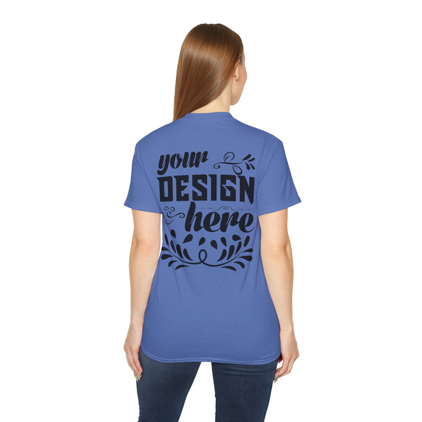 Customizable Gildan 2000 Unisex Ultra Cotton Crew Neck T-Shirt