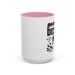 Customizable Glossy Ceramic Accent Mug 11oz and 15oz
