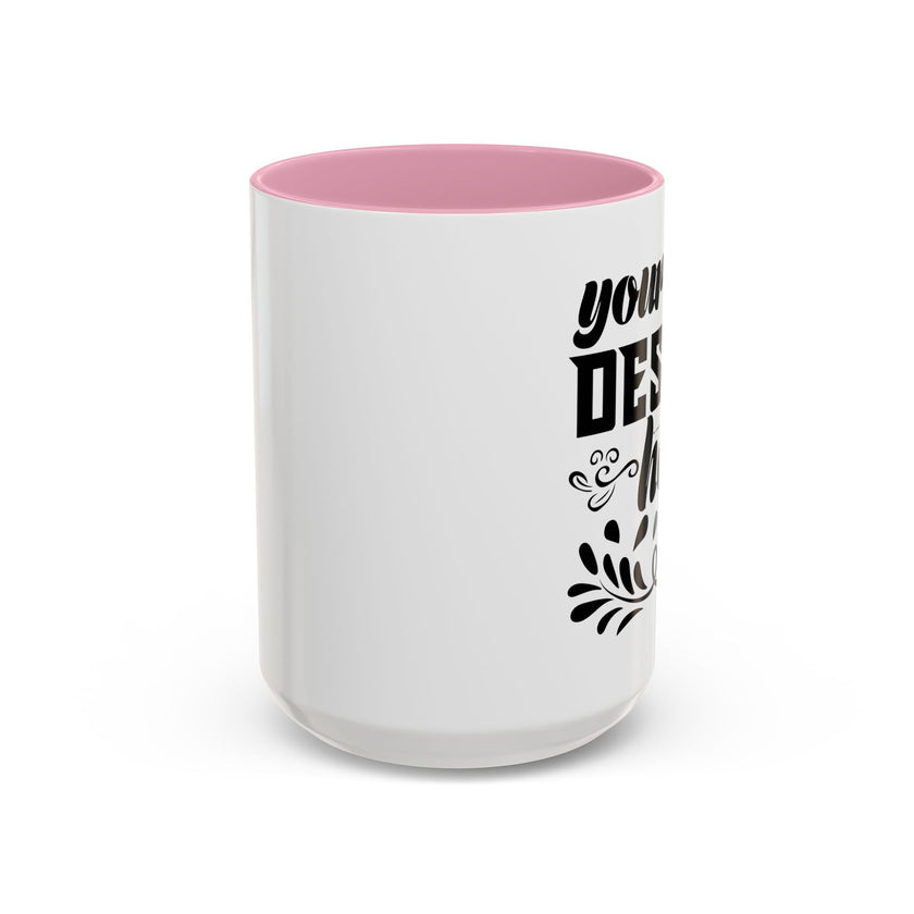 Customizable Glossy Ceramic Accent Mug 11oz and 15oz