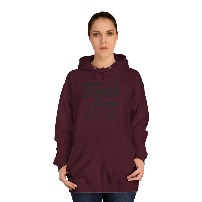 Customizable AWDis JH001 Unisex College Hoodie