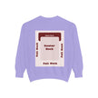 Customizable Comfort Colors 1566 Unisex Garment Dyed Sweatshirt DTG Custom Design