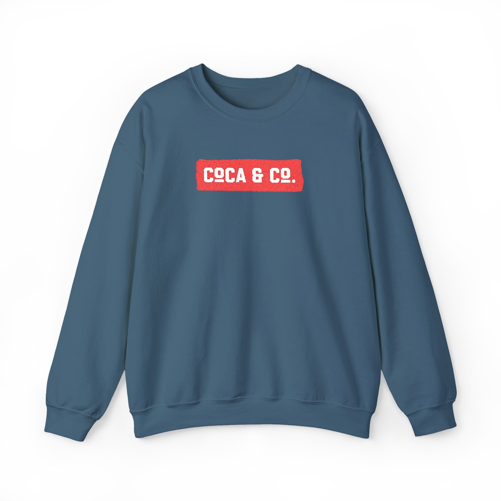 Gildan 18000 Unisex Crewneck Sweatshirt | Coca & Co Embroidery