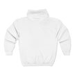 Gildan 18600 Unisex Full Zip Hoodie | Super Daddy Embroidery
