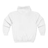 Gildan 18600 Unisex Full Zip Hoodie | Super Daddy Embroidery