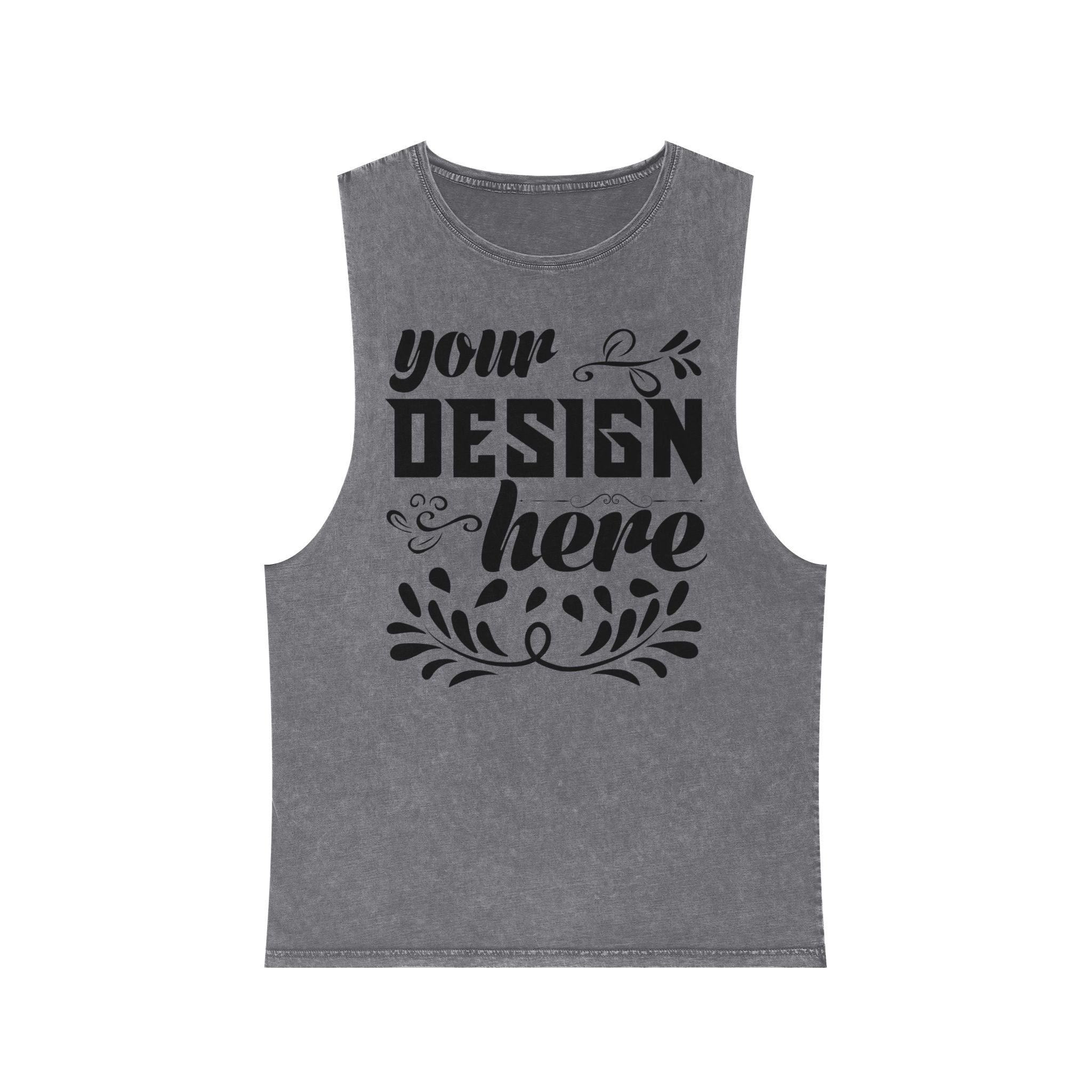 Customizable AS Colour 5039 Unisex Stonewash Tank Top