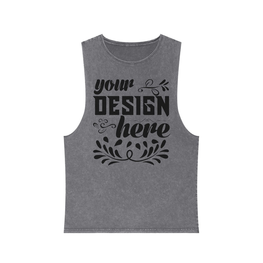 Customizable AS Colour 5039 Unisex Stonewash Tank Top